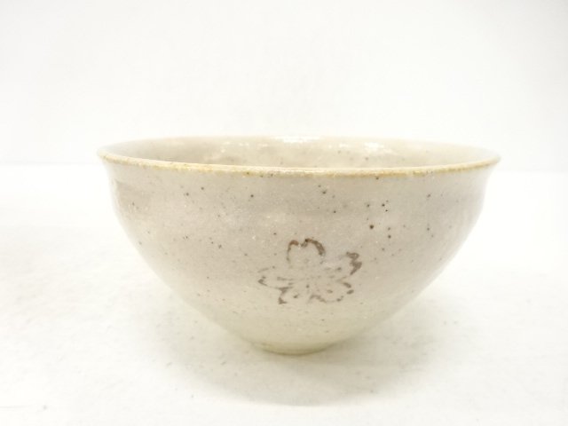 JAPANESE TEA CEREMONY / TEA BOWL CHAWAN / SAKURA / ARTISAN WORK